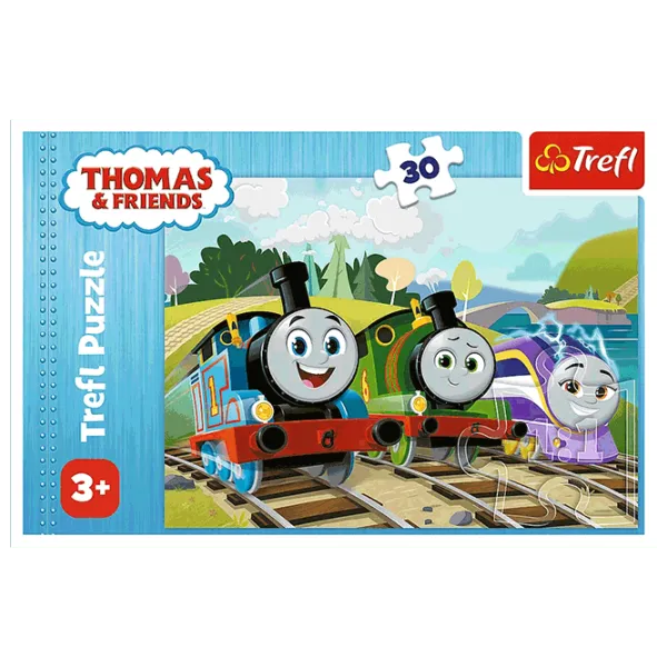 Puzzle Trefl Happy Thomas 3+/ Numărul de piese: 30 photo 3