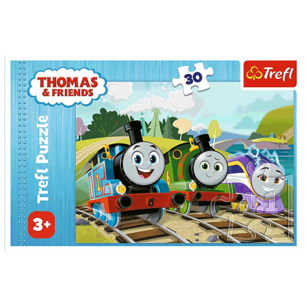 Puzzle Trefl Happy Thomas 3+/ Numărul de piese: 30 photo 3