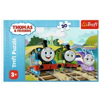 Puzzle Trefl Happy Thomas 3+/ Numărul de piese: 30 photo 3