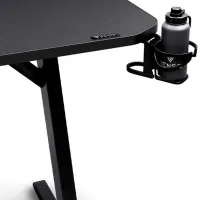Masă gaming SENSE7 Nomad Basic Fibră de carbon / Black photo 2