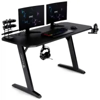 Masă gaming SENSE7 Nomad Basic Fibră de carbon / Black photo 3