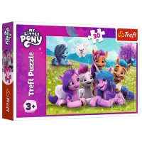 Puzzle Trefl Friendly Ponies 3+/ Количество деталей: 30