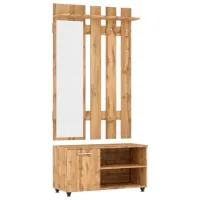 Комплект для прихожей Pehotin Рандеву ЛДСП / Дуб тахо