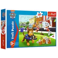 Puzzle Trefl Dogs in action 3+/ Количество деталей: 30