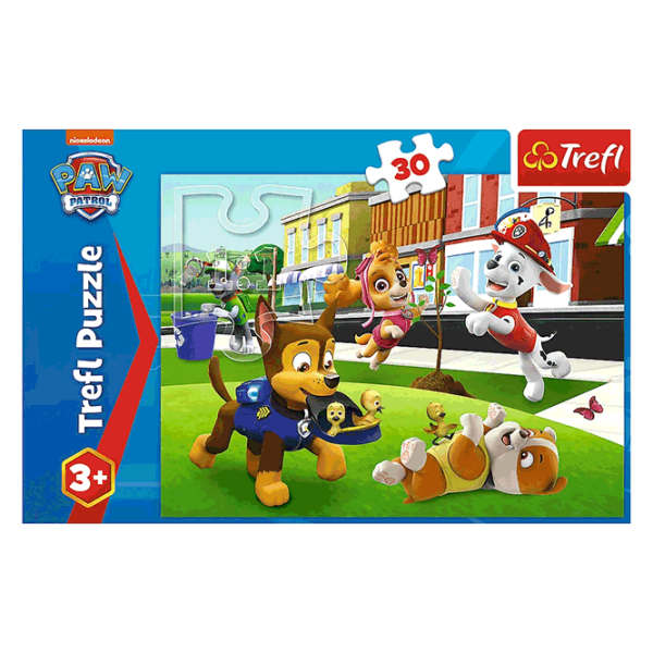 Puzzle Trefl Dogs in action 3+/ Numărul de piese: 30 photo 2 Puzzle Trefl Dogs in action 3+/ Numărul de piese: 30 photo 2