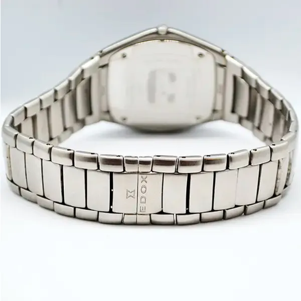 Ceas de mână unisex Edox 27001-3B-NIN Cuarț / 35 mm photo 3 Ceas de mână unisex Edox 27001-3B-NIN Cuarț / 35 mm photo 3