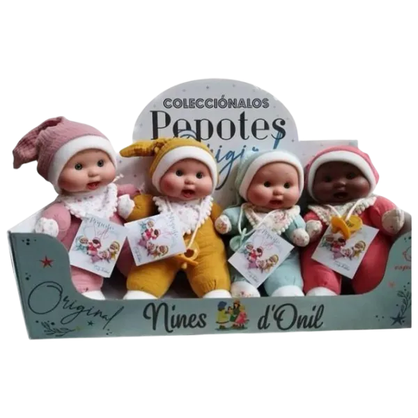 Păpușă Nines Pepote Soft NI414 poopsie / 3+ photo 1
