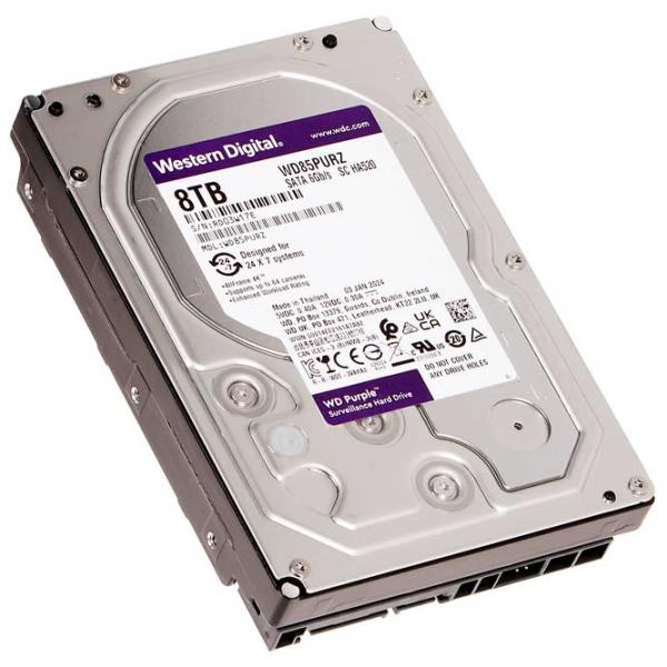 HDD Western Digital WD85PURZ 8 ТБ  / Серебряный photo 3