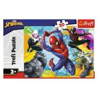 Puzzle Trefl Spider-Man's colors 3+/ Numărul de piese: 30 photo 2