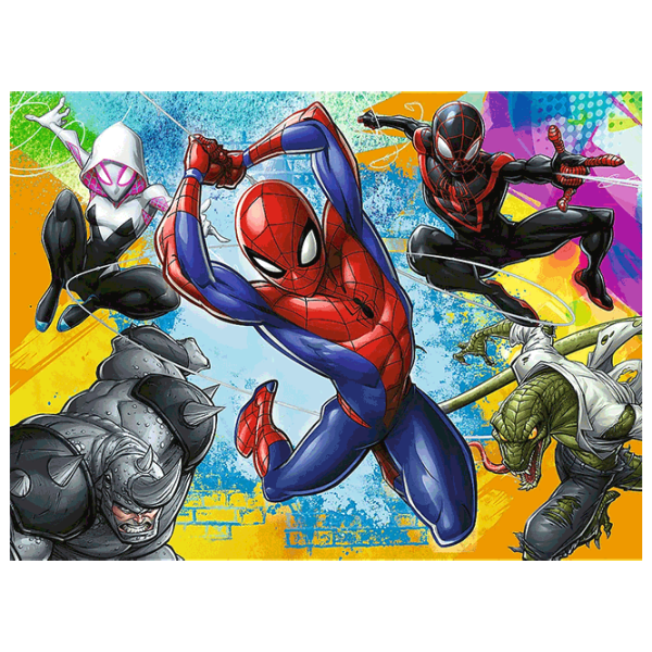 Puzzle Trefl Spider-Man's colors 3+/ Numărul de piese: 30 photo 3