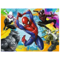 Puzzle Trefl Spider-Man's colors 3+/ Numărul de piese: 30 photo 3