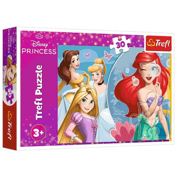 Puzzle Trefl Beautiful princess day 3+/ Количество деталей: 30 photo 1