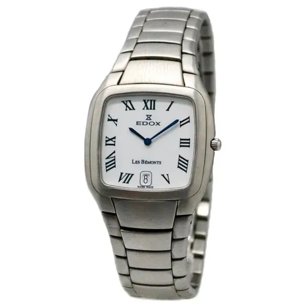 Ceas de mână unisex Edox 27005-37JP-NID Cuarț / 28 x 28 mm photo 1 Ceas de mână unisex Edox 27005-37JP-NID Cuarț / 28 x 28 mm photo 1