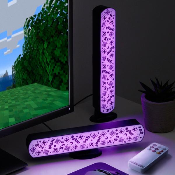 Настольная лампа фан Paladone Minecraft Light Bars Черный photo 5 Настольная лампа фан Paladone Minecraft Light Bars Черный photo 5