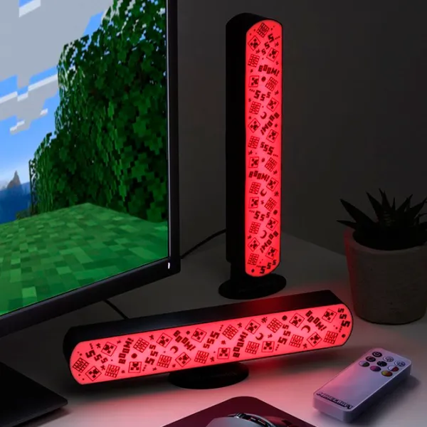 Настольная лампа фан Paladone Minecraft Light Bars Черный photo 6 Настольная лампа фан Paladone Minecraft Light Bars Черный photo 6
