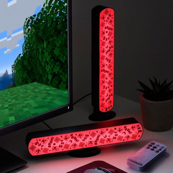 Настольная лампа фан Paladone Minecraft Light Bars Черный photo 6 Настольная лампа фан Paladone Minecraft Light Bars Черный photo 6