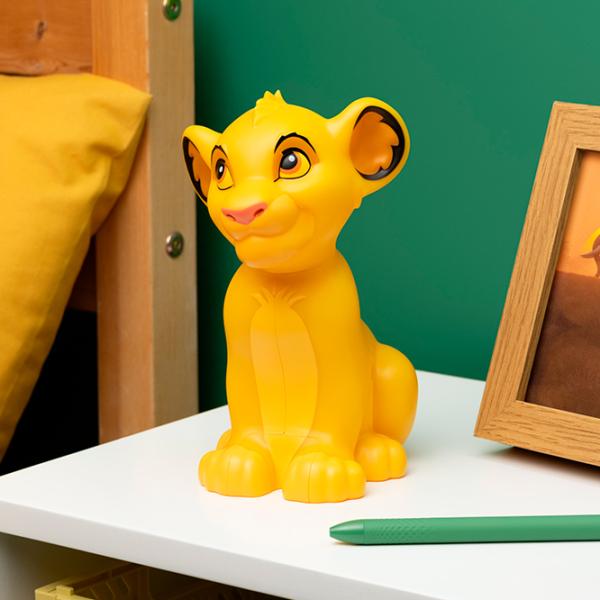 Настольная лампа фан Paladone Disney Lion King Simba 3D Желтый photo 2 Настольная лампа фан Paladone Disney Lion King Simba 3D Желтый photo 2