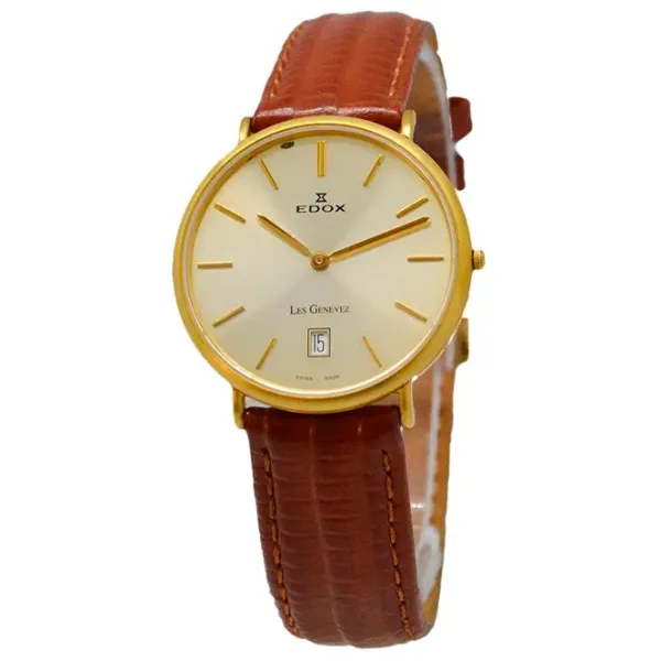 Ceas de mână unisex Edox 27016-37JB-DI Cuarț / 33 mm photo 1