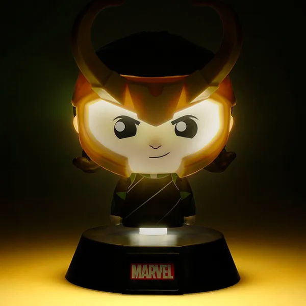 Настольная лампа фан Paladone Marvel Loki Icon Разноцветный photo 3 Настольная лампа фан Paladone Marvel Loki Icon Разноцветный photo 3