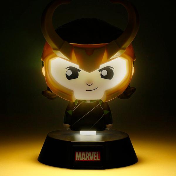 Настольная лампа фан Paladone Marvel Loki Icon Разноцветный photo 3 Настольная лампа фан Paladone Marvel Loki Icon Разноцветный photo 3