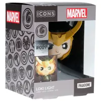 Настольная лампа фан Paladone Marvel Loki Icon Разноцветный photo 5