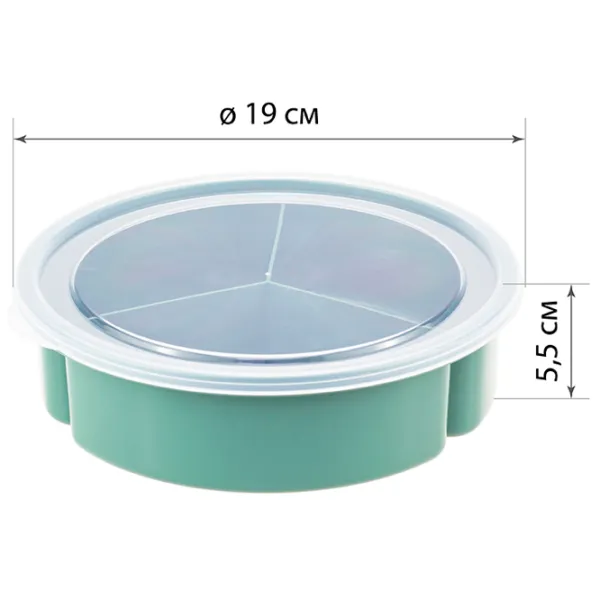 Container Idea М1124  / Plastic / Green photo 3