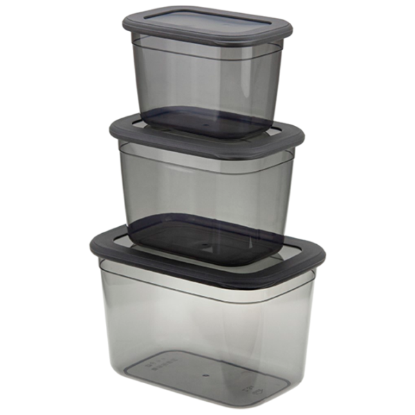 Container Idea M1265 1.3 l / Plastic / Black photo 1 Container Idea M1265 1.3 l / Plastic / Black photo 1