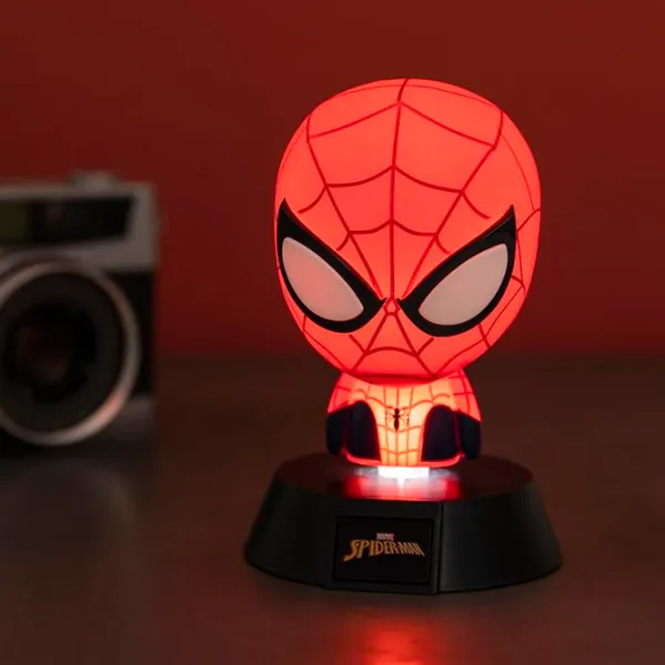 Настольная лампа фан Paladone Marvel Spiderman Icon Light V2 Красный photo 2 Настольная лампа фан Paladone Marvel Spiderman Icon Light V2 Красный photo 2