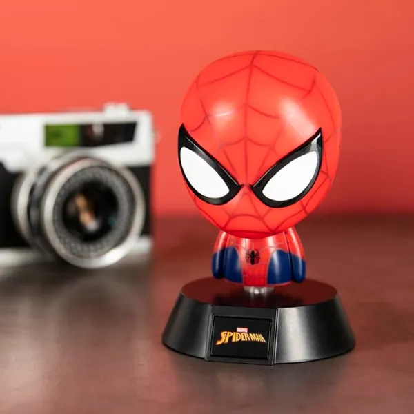 Настольная лампа фан Paladone Marvel Spiderman Icon Light V2 Красный photo 4 Настольная лампа фан Paladone Marvel Spiderman Icon Light V2 Красный photo 4