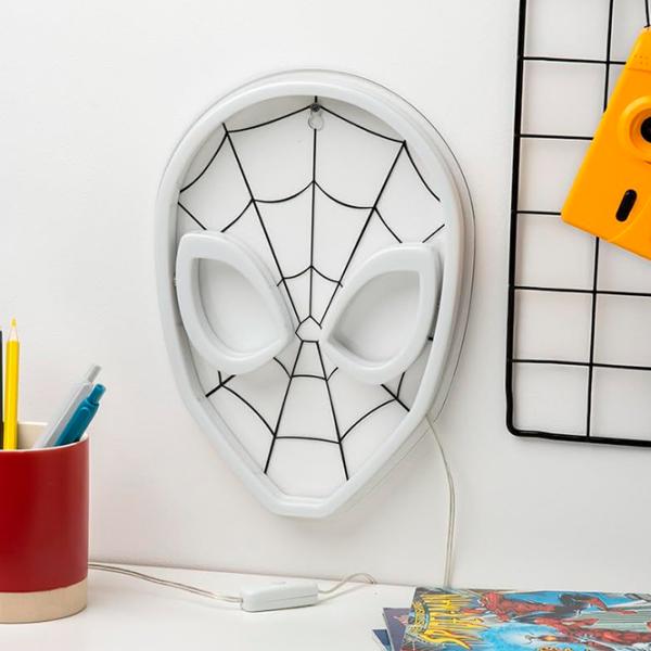 Ночник Paladone Marvel Spiderman Wall Mountable Белый photo 4 Ночник Paladone Marvel Spiderman Wall Mountable Белый photo 4
