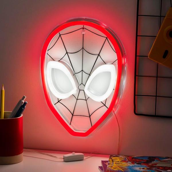 Ночник Paladone Marvel Spiderman Wall Mountable Белый photo 5 Ночник Paladone Marvel Spiderman Wall Mountable Белый photo 5