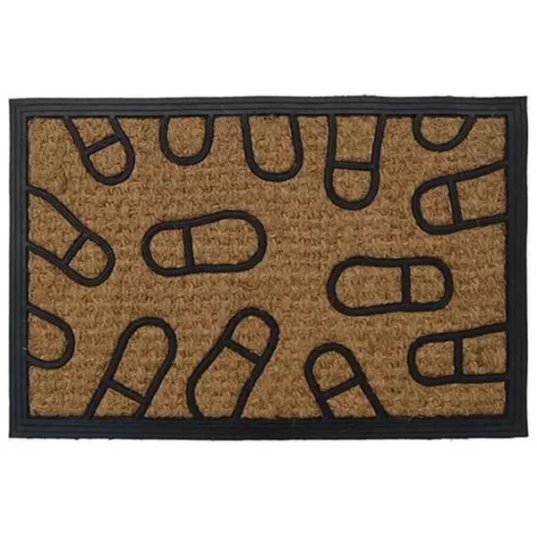 Covoraș intrare Promstore 42238  400 x 600 mm / Brown photo 1