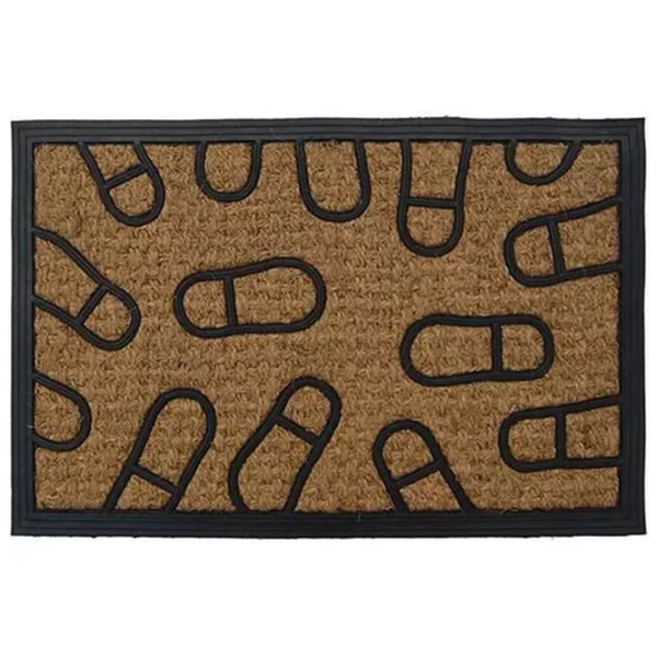 Covoraș intrare Promstore 42238  400 x 600 mm / Brown photo 1