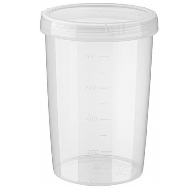 Pahar gradat Phibo 45571  1l / Plastic photo 1
