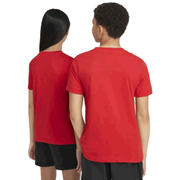 Футболки унисекс для детей Nike K Nsw Tee Futura Hbr Красный photo 2 Футболки унисекс для детей Nike K Nsw Tee Futura Hbr Красный photo 2