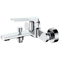 Baterie pentru cadă de baie Volle Solo Alamă