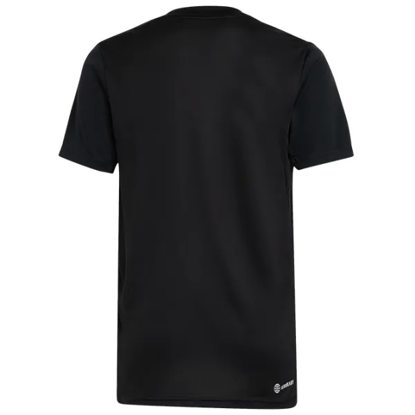 Футболки унисекс для детей Adidas Train Essentials Aeroready Logo Regular-Fit Tee Черный photo 3 Футболки унисекс для детей Adidas Train Essentials Aeroready Logo Regular-Fit Tee Черный photo 3