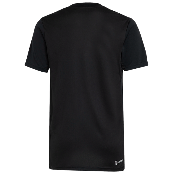 Футболки унисекс для детей Adidas Train Essentials Aeroready Logo Regular-Fit Tee Черный photo 3 Футболки унисекс для детей Adidas Train Essentials Aeroready Logo Regular-Fit Tee Черный photo 3