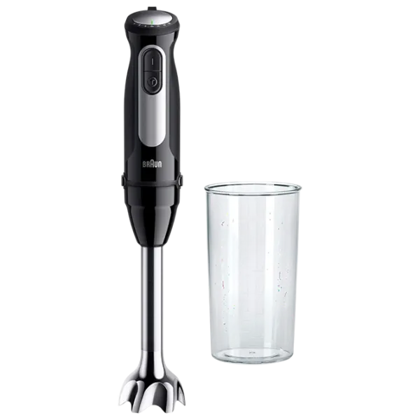 Ручной блендер Braun MQ55001M 1000 Вт / Черный photo 1