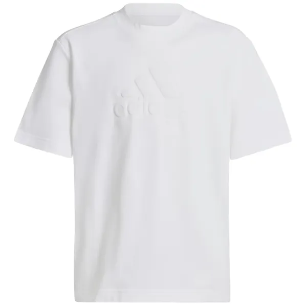 Футболки унисекс для детей Adidas U Fi Logo T Белый photo 2 Футболки унисекс для детей Adidas U Fi Logo T Белый photo 2