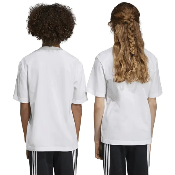 Футболки унисекс для детей Adidas U Fi Logo T Белый photo 3 Футболки унисекс для детей Adidas U Fi Logo T Белый photo 3