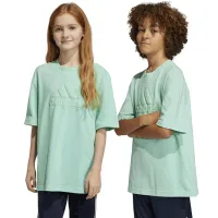 Футболки унисекс для детей Adidas U Fi Logo T Аквамарин