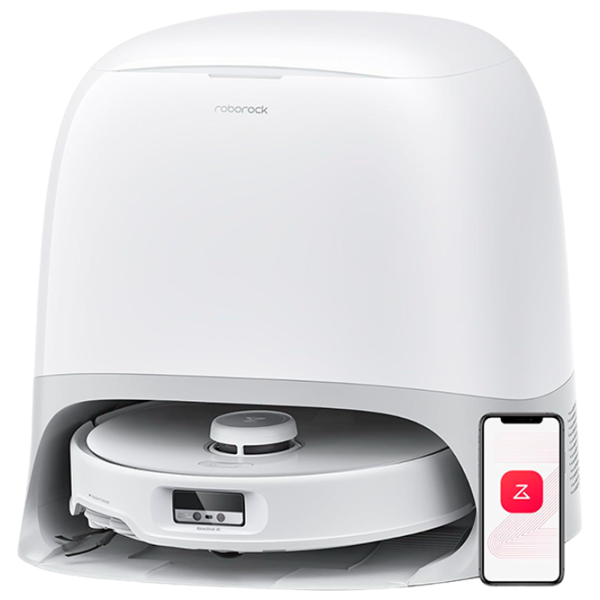 Aspirator Robot Roborock Q Revo Curve 6400 mAh / White photo 1