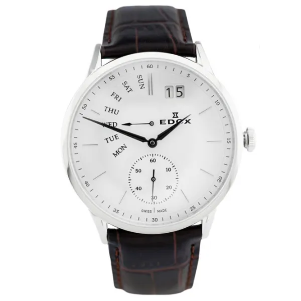 Ceas de mână pentru bărbați Edox 34500-3-AIN Cuarț / 42 mm photo 1 Ceas de mână pentru bărbați Edox 34500-3-AIN Cuarț / 42 mm photo 1