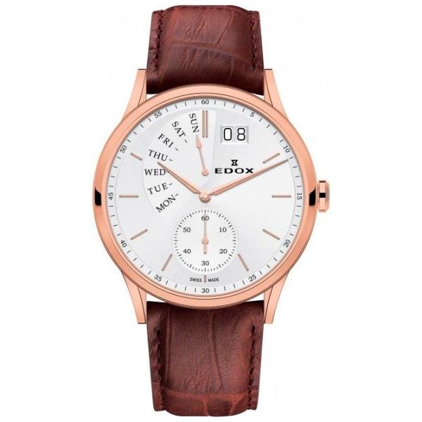 Ceas de mână pentru bărbați Edox 34500-37R-AIR Cuarț / 42 mm photo 1 Ceas de mână pentru bărbați Edox 34500-37R-AIR Cuarț / 42 mm photo 1
