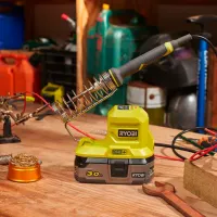 Ciocan de lipit Ryobi R18SOI-0 18 W / Plastic / De contact photo 3