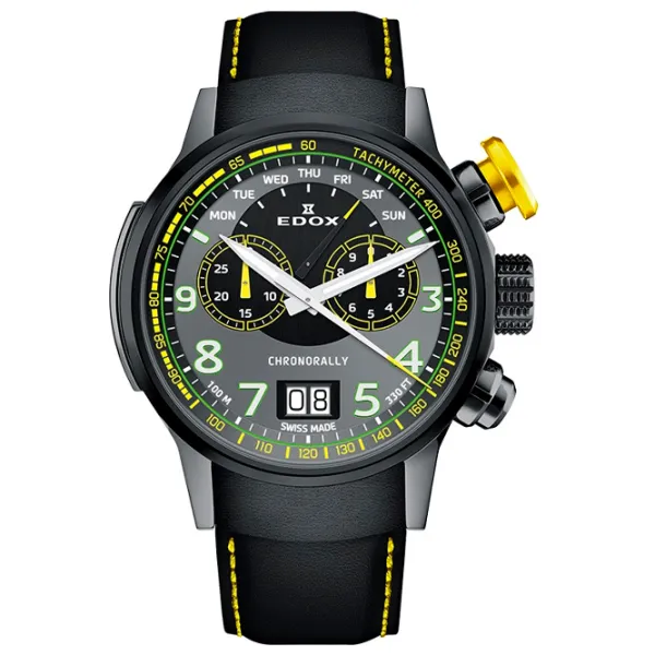 Ceas de mână pentru bărbați Edox 38001-TINGNAEG-GNJ Cuarț / 48 mm photo 1 Ceas de mână pentru bărbați Edox 38001-TINGNAEG-GNJ Cuarț / 48 mm photo 1