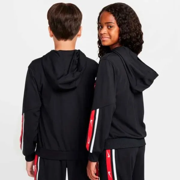 Спортивная куртка для мальчиков Nike K Nsw Club+ Poly Full-Zip Hoodie Черный photo 2 Спортивная куртка для мальчиков Nike K Nsw Club+ Poly Full-Zip Hoodie Черный photo 2