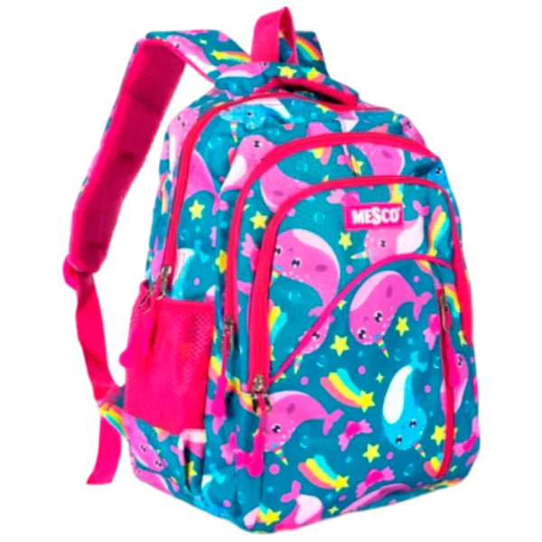 Ghiozdan pentru copii Mesco Mes231406D  / Blue Pink /  photo 1
