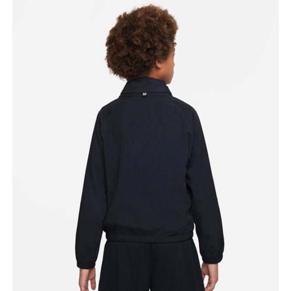 Спортивная куртка для мальчиков Nike B Nk Rpl Athl Hd Hz Top Woven Черный photo 2